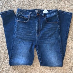 Abercrombie and Fitch ultra high rise skinny jeans